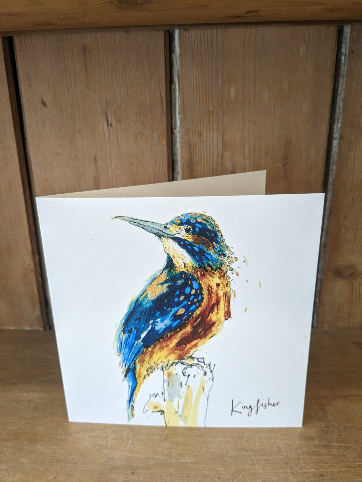 Kingfisher Greetings Card