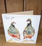 Love You Greetings Card