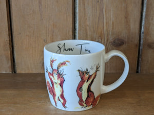 'Show Time' Squirrel Mug