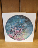 Cherry Blossom Greetings Card